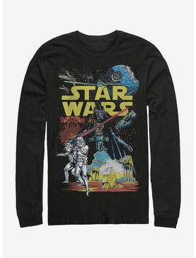 Star Wars Rebel Classic Poster Long-Sleeve T-Shirt, , hi-res