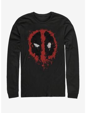 Marvel Deadpool Splatter Icon Long-Sleeve T-Shirt, , hi-res