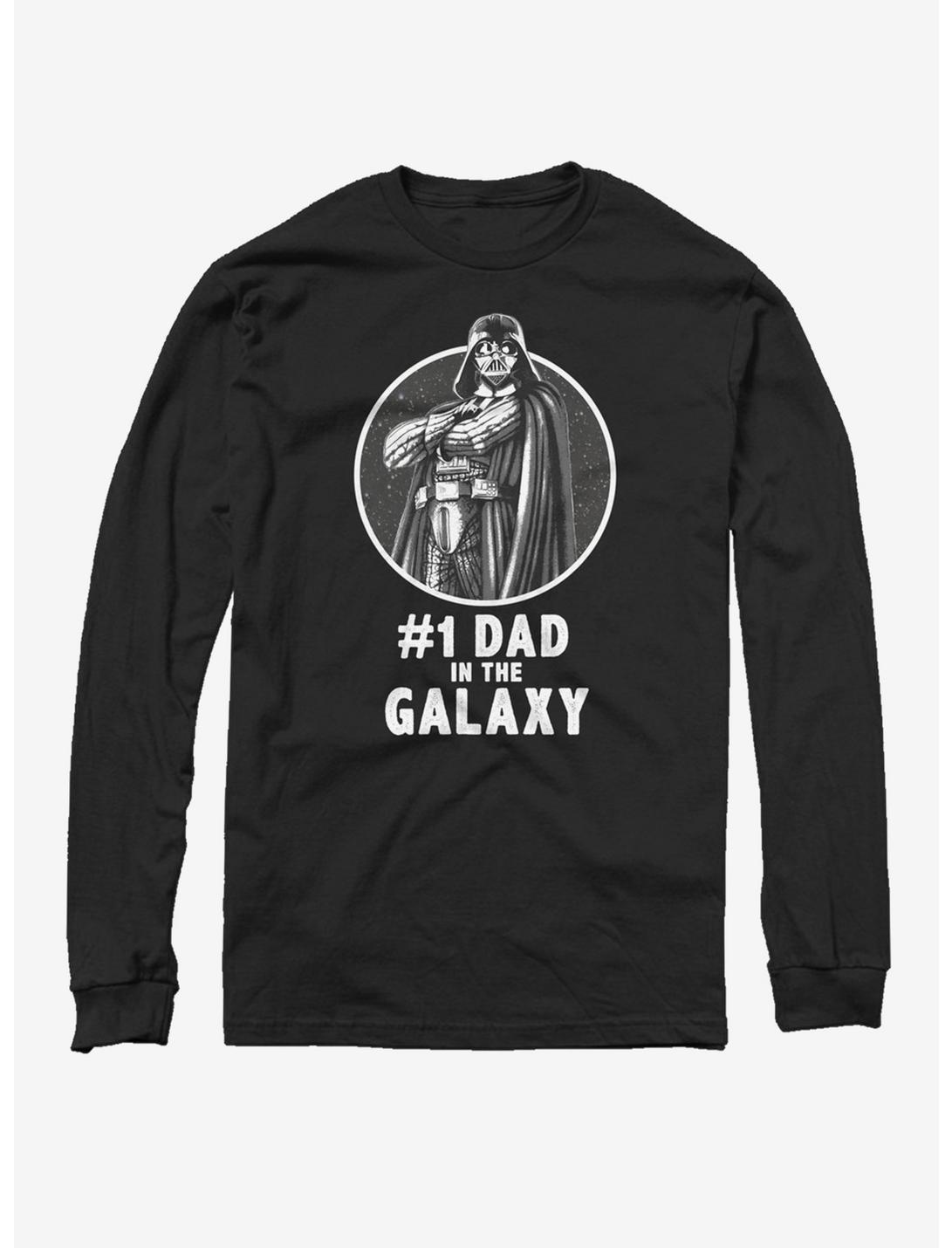 Star Wars Number One Dad Long-Sleeve T-Shirt, BLACK, hi-res