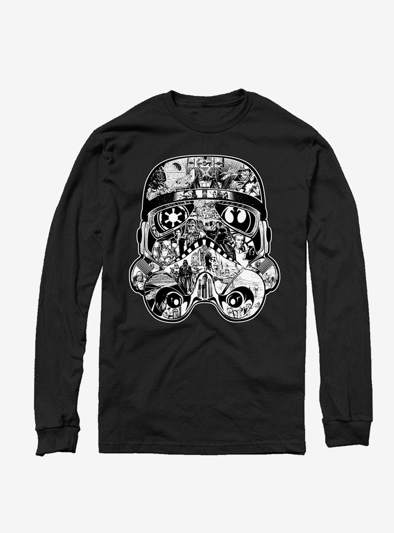 Star Wars Trooper Story Long-Sleeve T-Shirt, BLACK, hi-res