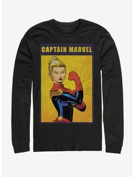 Marvel Captain Marvel The Riveter Long-Sleeve T-Shirt, , hi-res