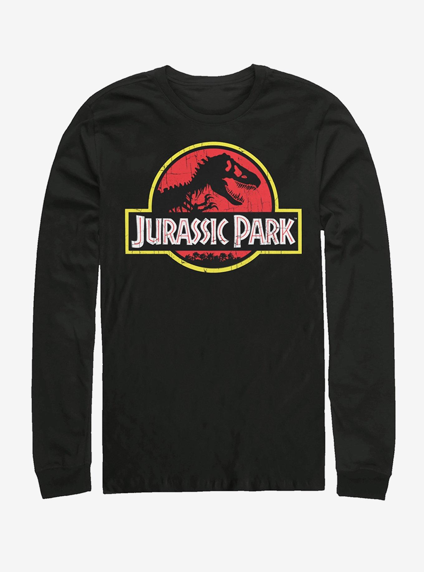 Jurassic Park Long Sleeve T Shirt BLACK Hot Topic