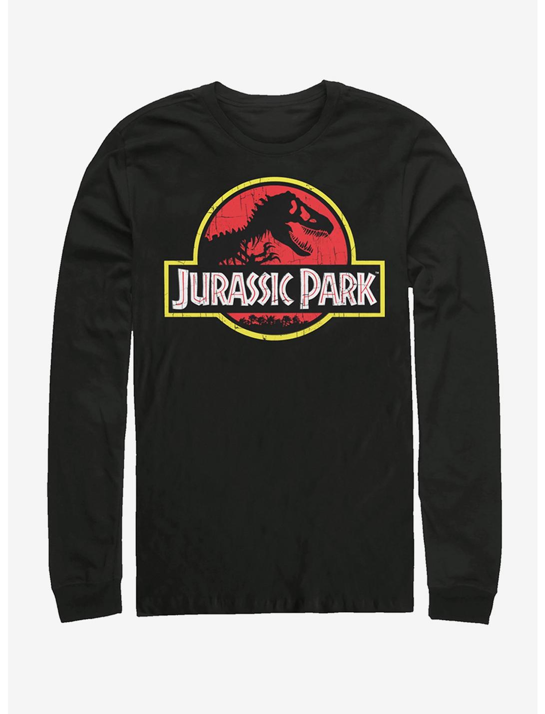 Jurassic Park Long-Sleeve T-Shirt, BLACK, hi-res