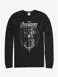 Marvel Ancient Gauntlet Long-Sleeve T-Shirt, BLACK, hi-res