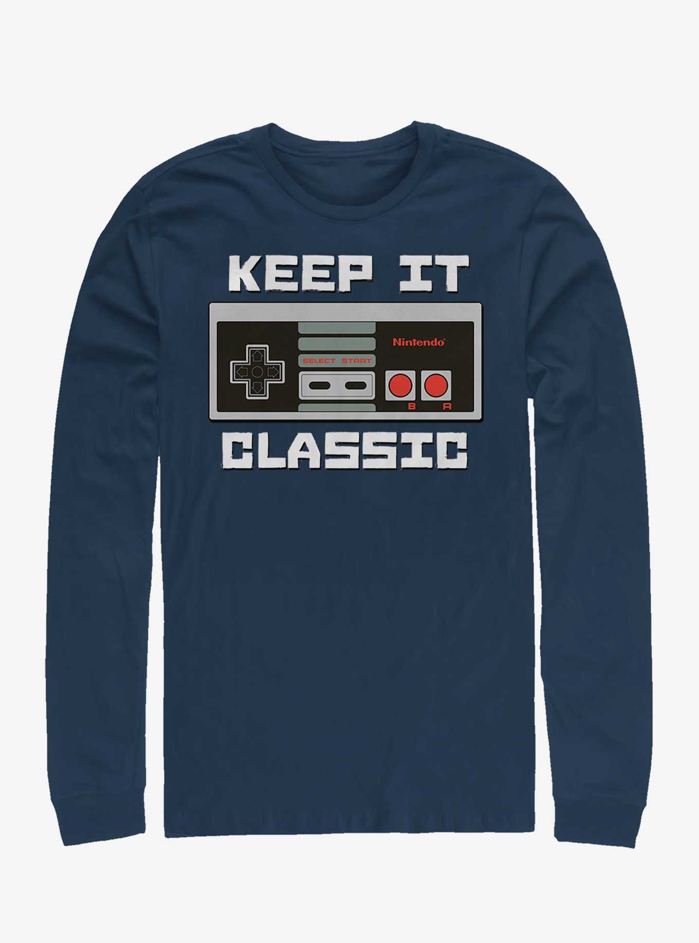 Nintendo Keep It Classic Long-Sleeve T-Shirt, , hi-res