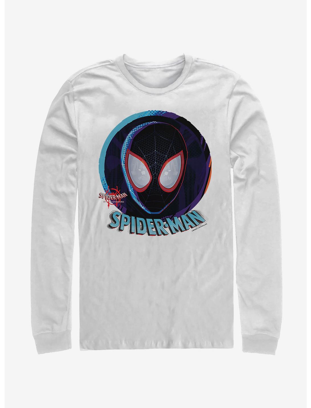 Marvel Spider-Man Central Spider Long-Sleeve T-Shirt, WHITE, hi-res