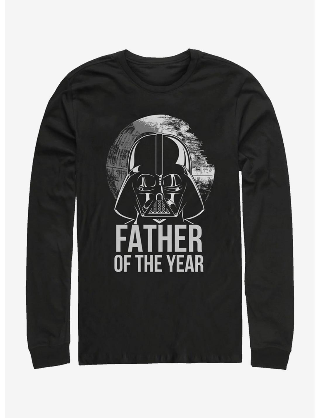 Star Wars Father of the Year Long-Sleeve T-Shirt, BLACK, hi-res