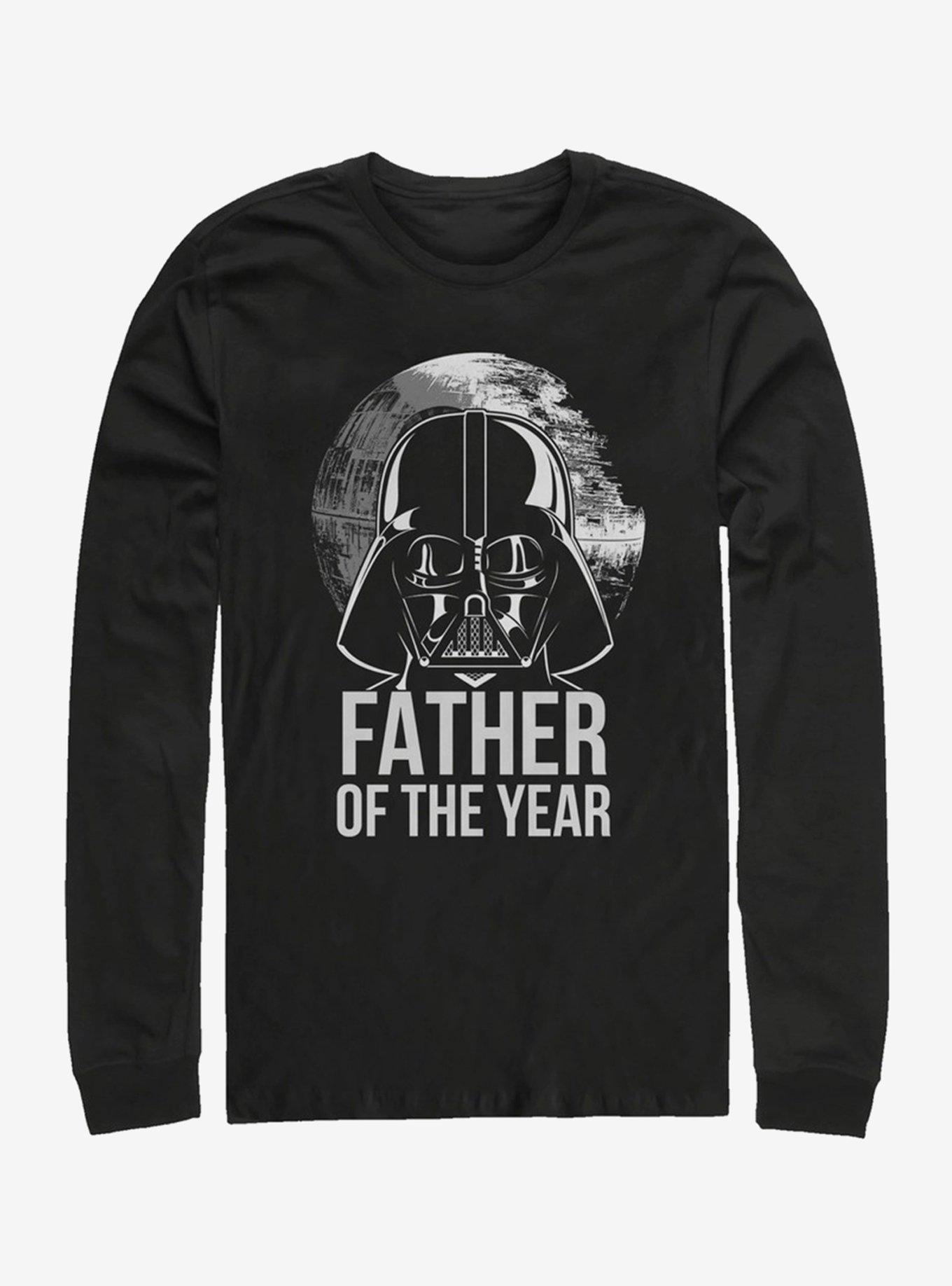 Star Wars Father of the Year Long-Sleeve T-Shirt, BLACK, hi-res