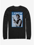 Star Wars Han Love Long-Sleeve T-Shirt, BLACK, hi-res