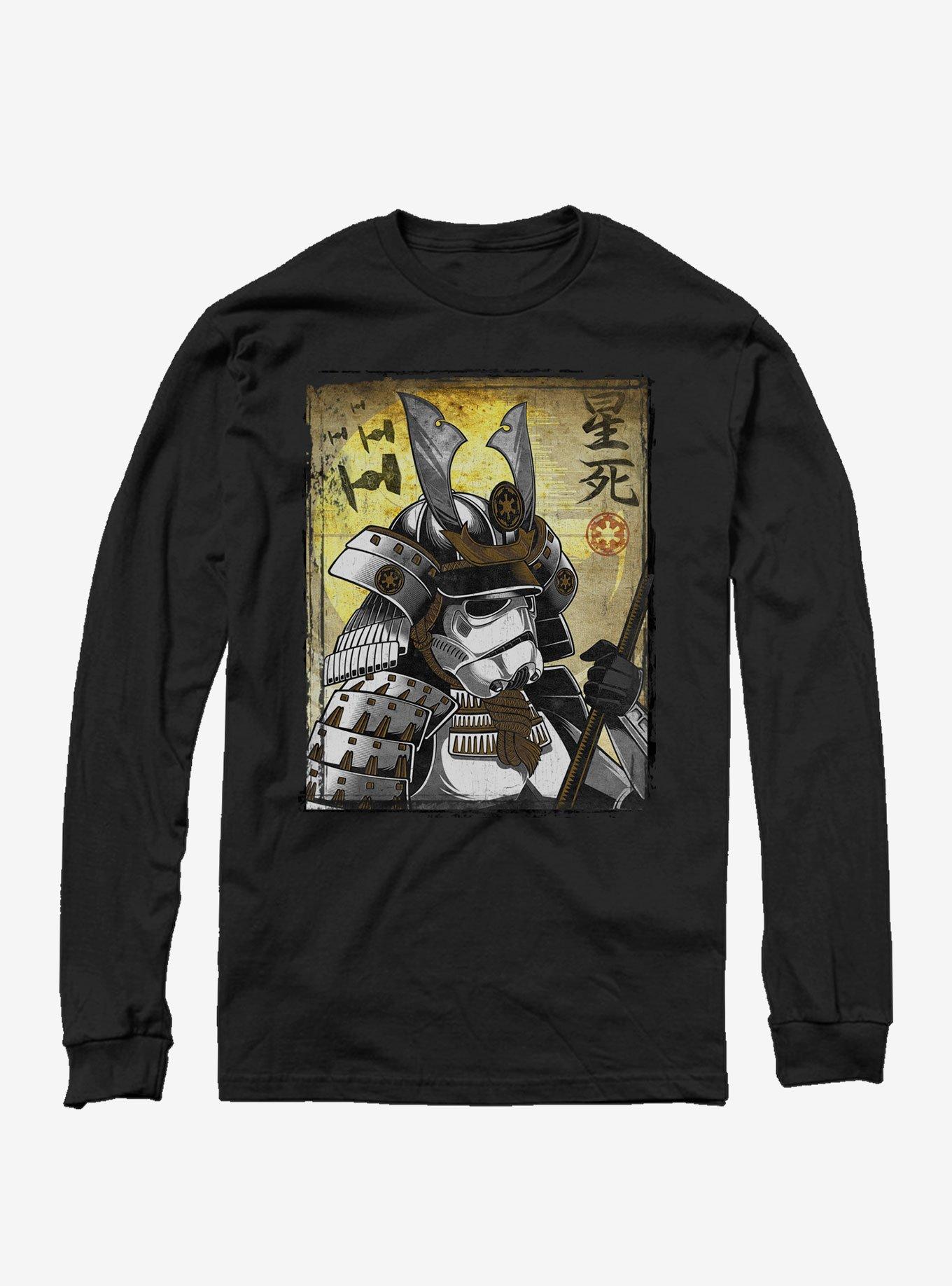 Star Wars Samurai Trooper Long-Sleeve T-Shirt, BLACK, hi-res