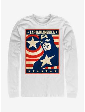 Marvel Captain America Da Poster Long-Sleeve T-Shirt, , hi-res