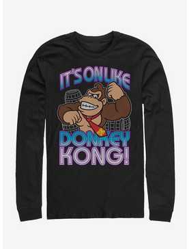 Nintendo Donkey Kong It's On Long-Sleeve T-Shirt, , hi-res