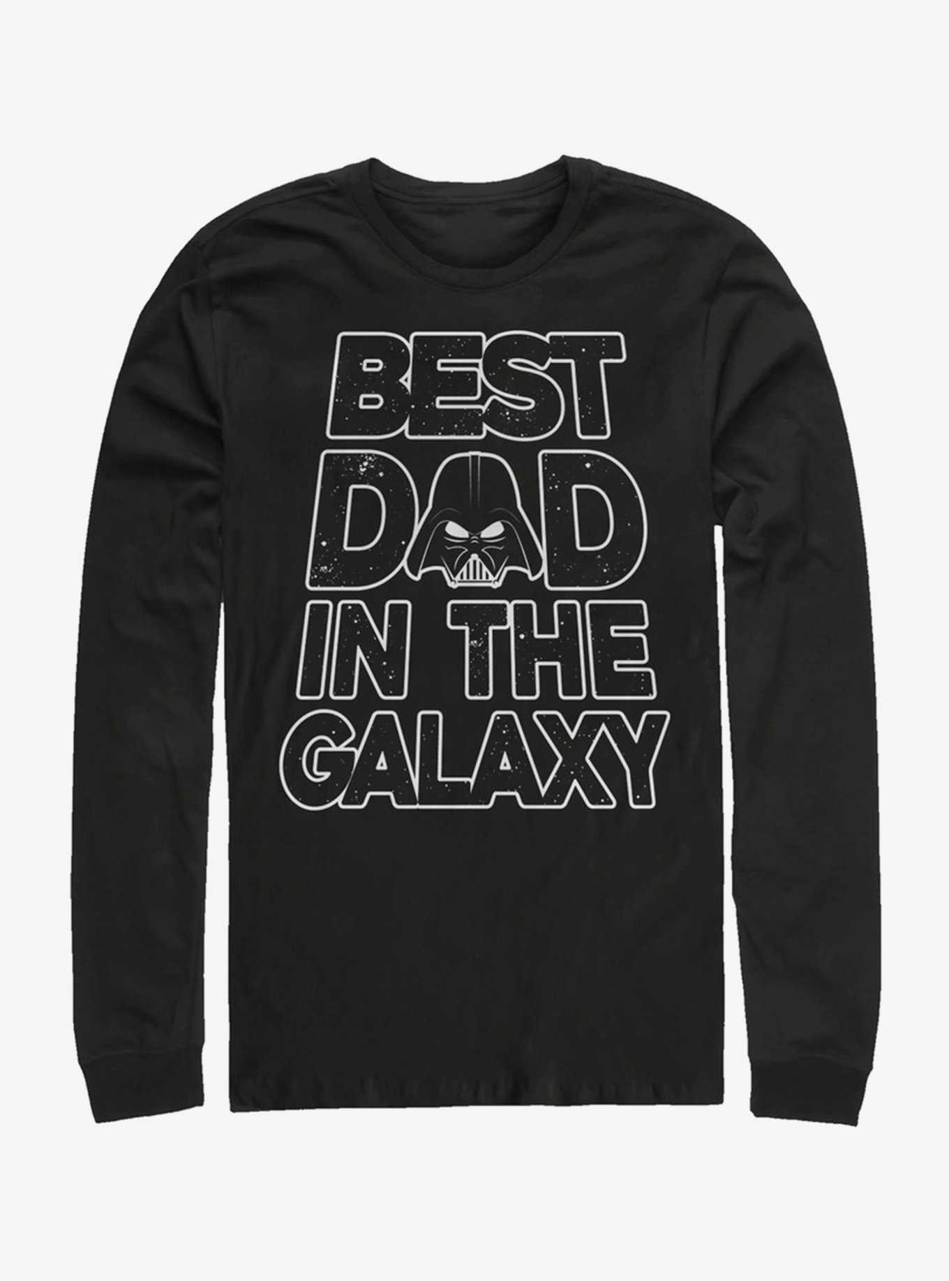Star Wars Darth Vader Galaxy Dad Long-Sleeve T-Shirt, , hi-res