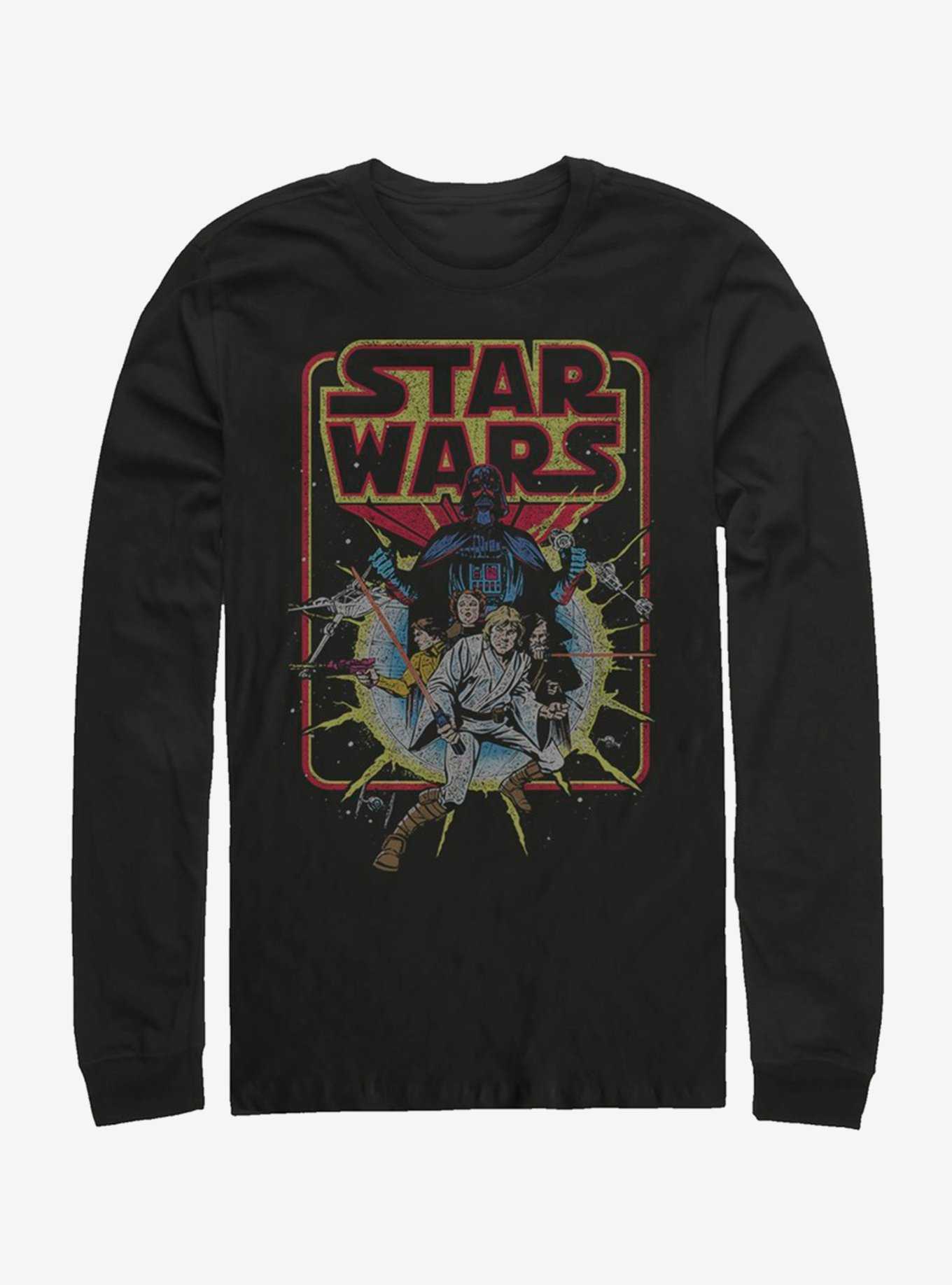 Star Wars Old School Comic Long-Sleeve T-Shirt, , hi-res