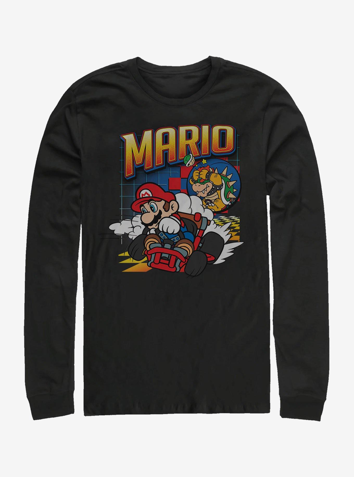 Super Mario Kart Racer Long-Sleeve T-Shirt
