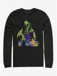 Disney Sleeping Beauty Maleficent Dragon Form Long-Sleeve T-Shirt, BLACK, hi-res