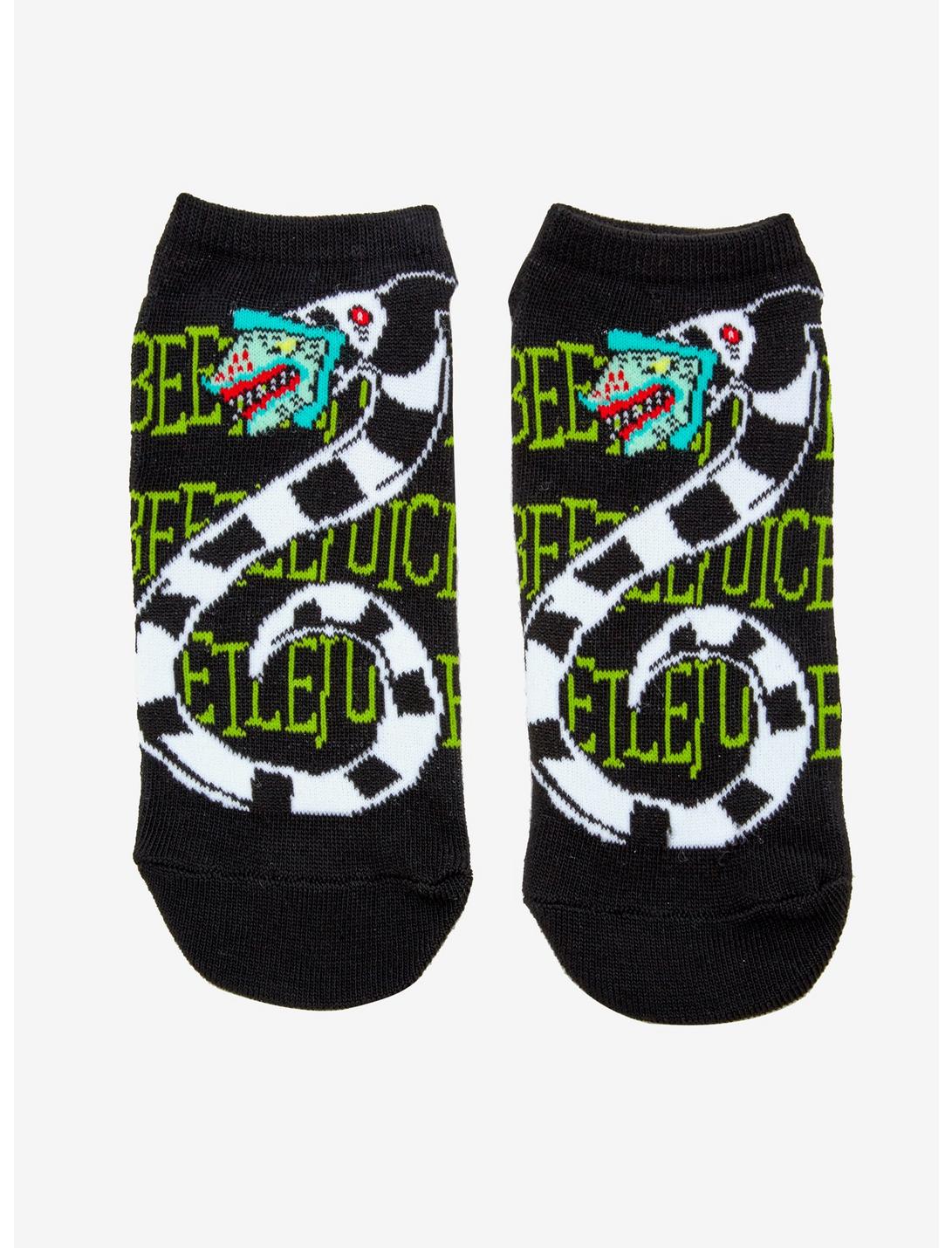 Beeltejuice Sandworm No-Show Socks, , hi-res