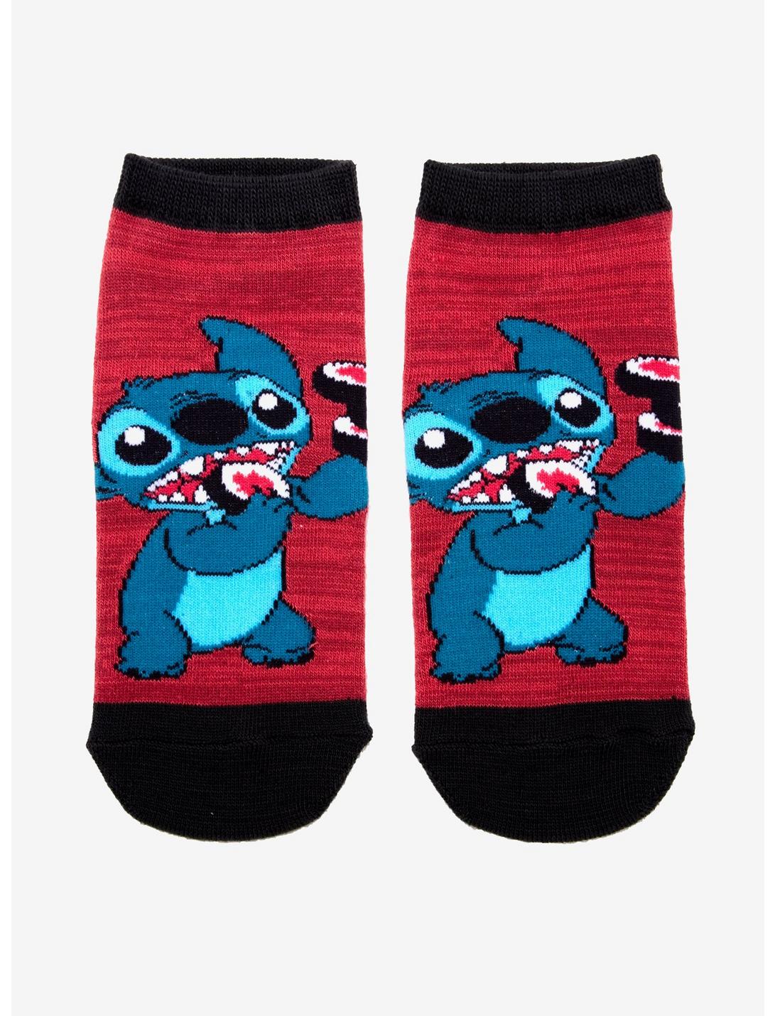 Disney Lilo & Stitch Sushi Snacks No-Show Socks, , hi-res