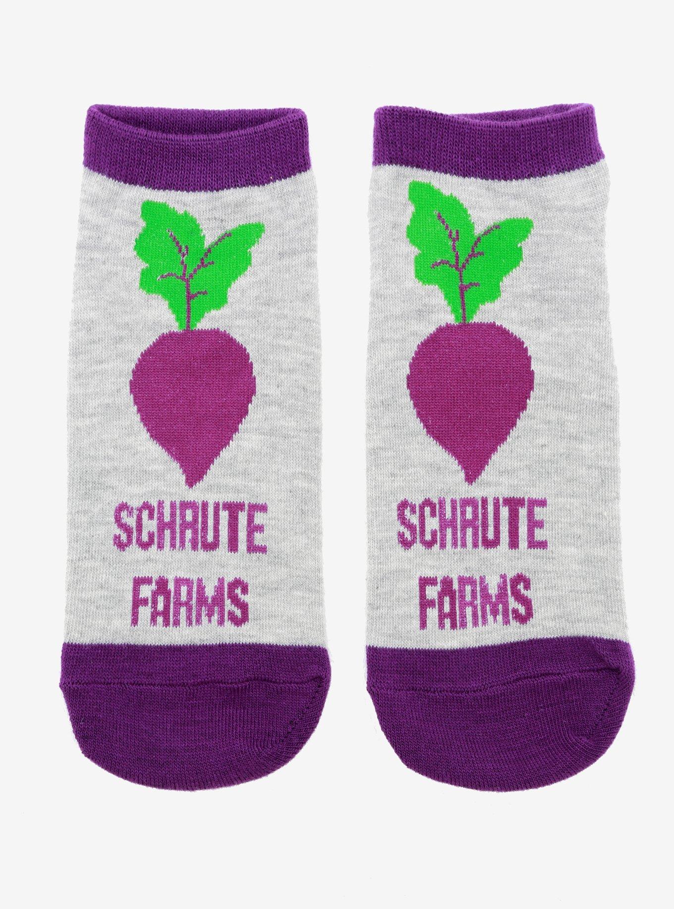 The Office Schrute Farms No-Show Socks, , hi-res