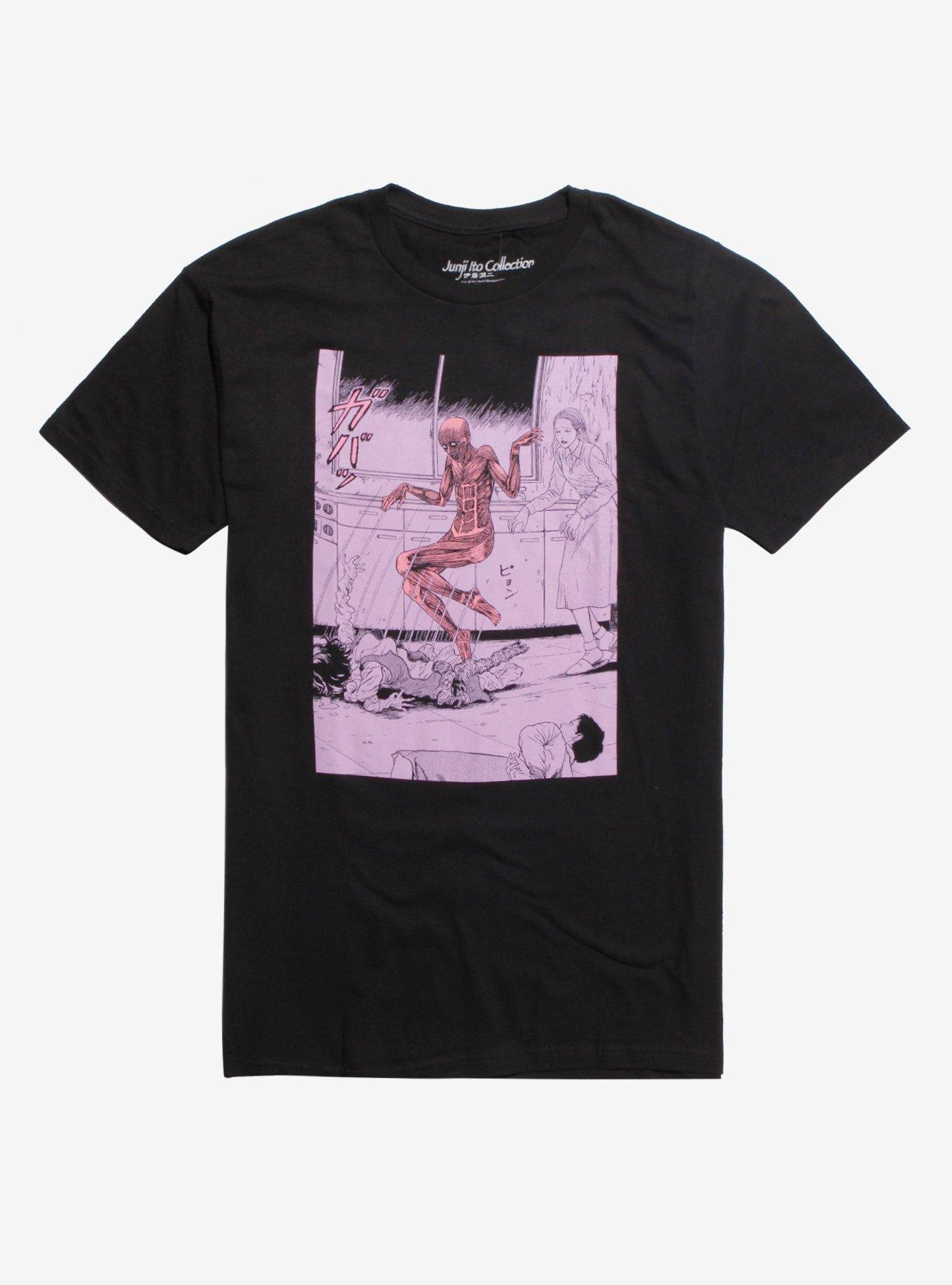 Junji Ito Skin Float T-Shirt, MULTI, hi-res