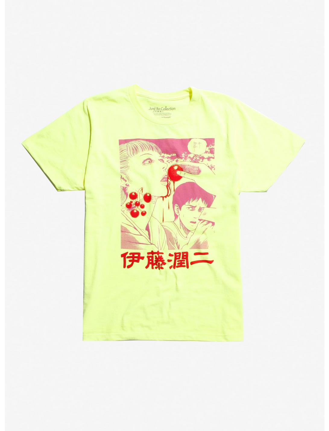 Junji Ito Collection Blood Bubble Bushes T-Shirt, MULTI, hi-res