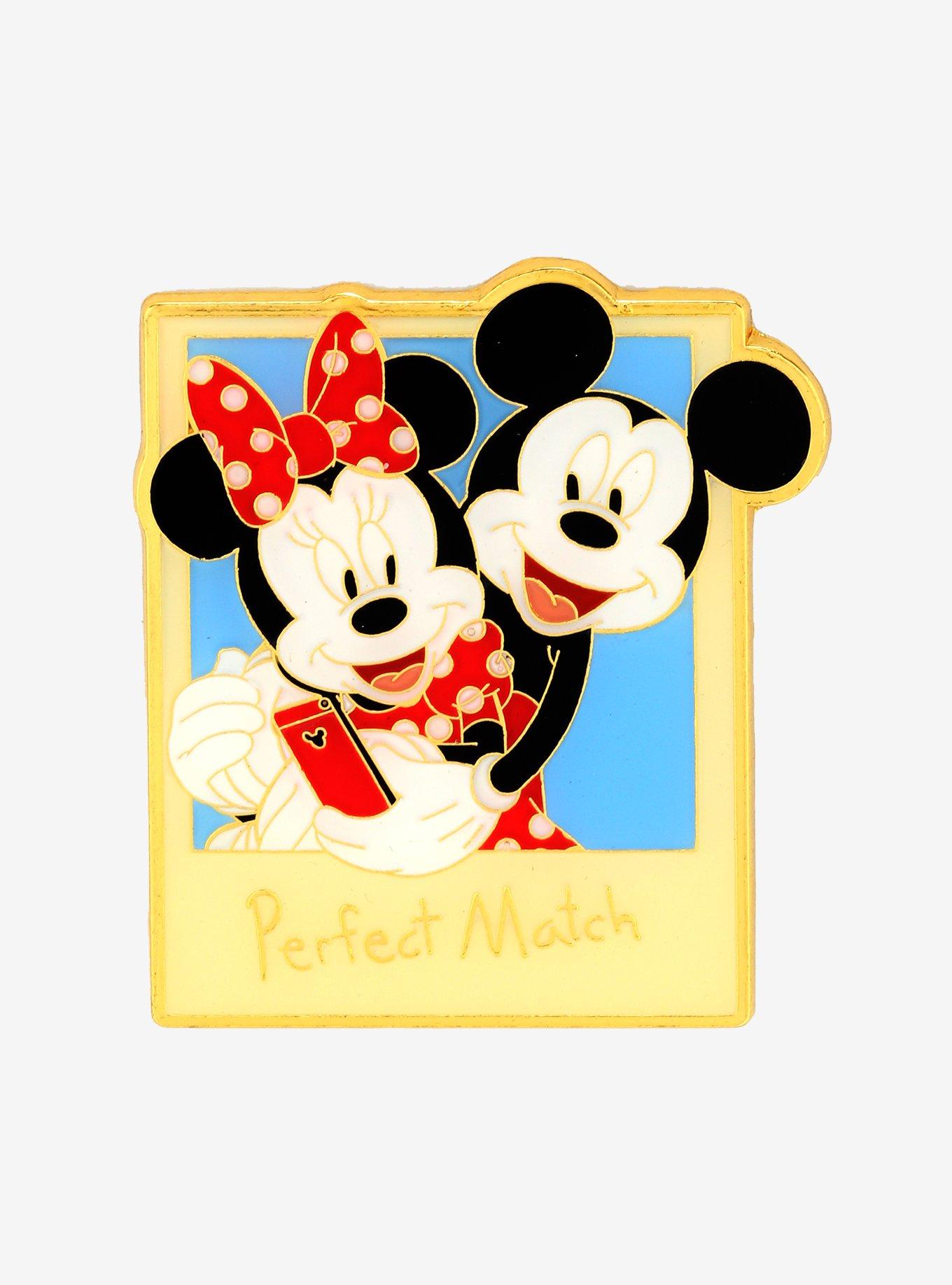 Loungefly Disney Mickey & Minnie Enamel Pin - BoxLunch Exclusive | BoxLunch