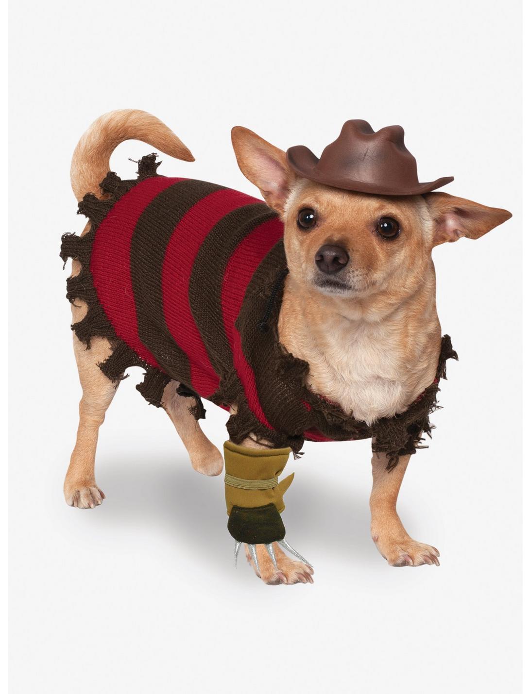 A Nightmare On Elm Street Freddy Krueger Dog Costume, MULTI, hi-res