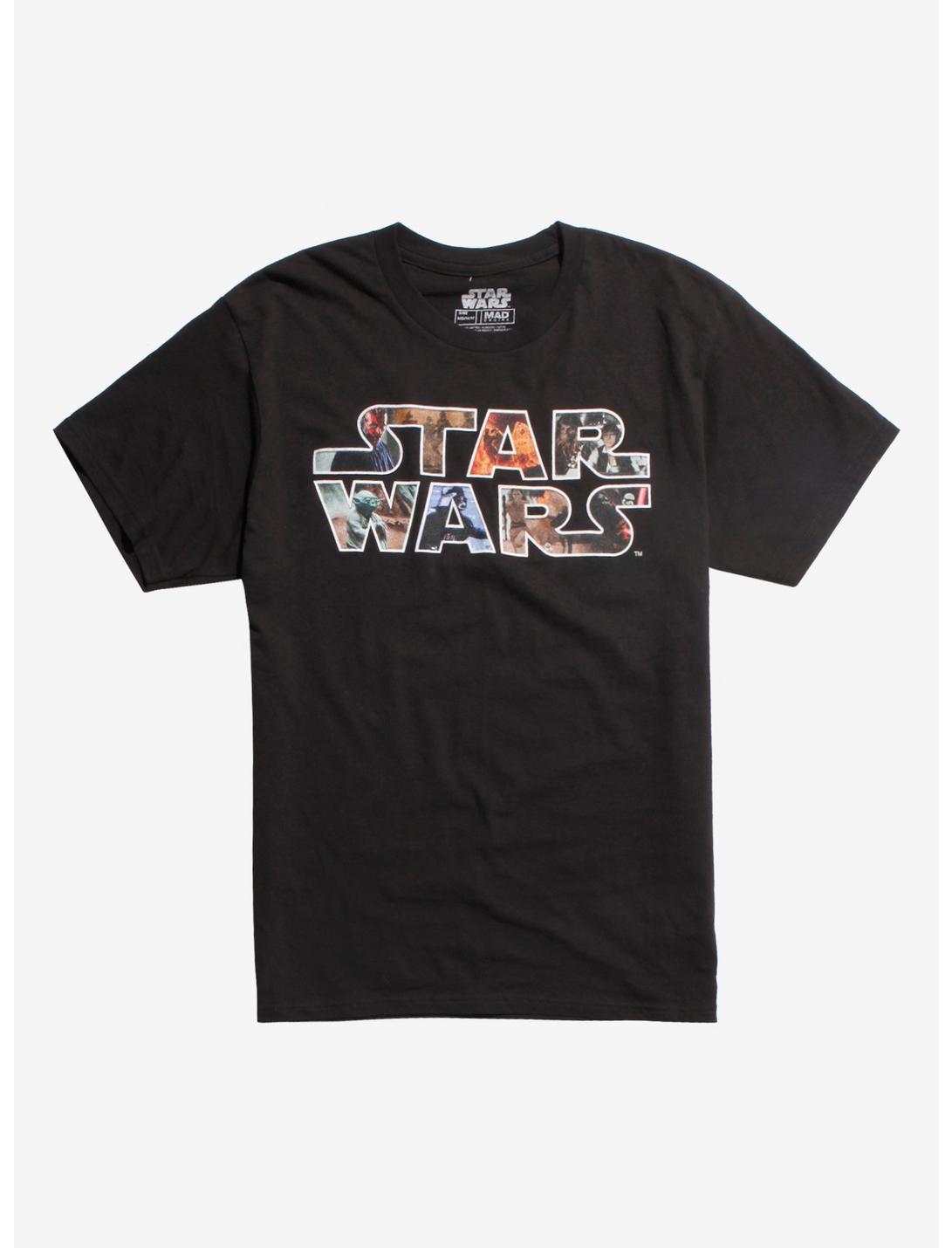 Star Wars Logo Timeline T-Shirt, MULTI, hi-res