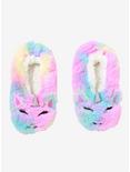 Rainbow Unicorn Cozy Slippers, , hi-res