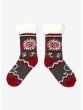 Supernatural Symbols Slipper Socks, , hi-res