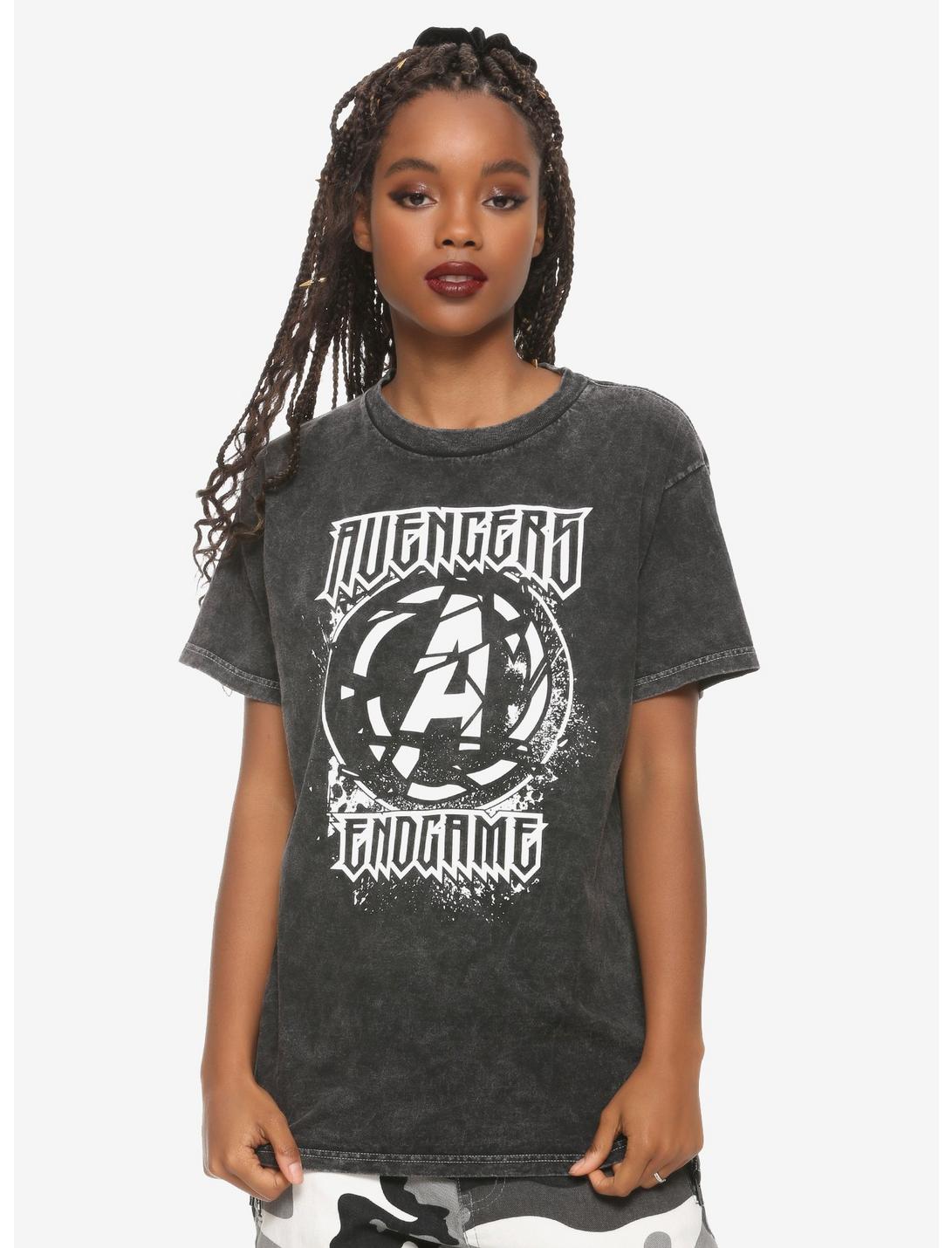 Marvel Avengers: Endgame Metal Tour Girls T-Shirt, WHITE, hi-res