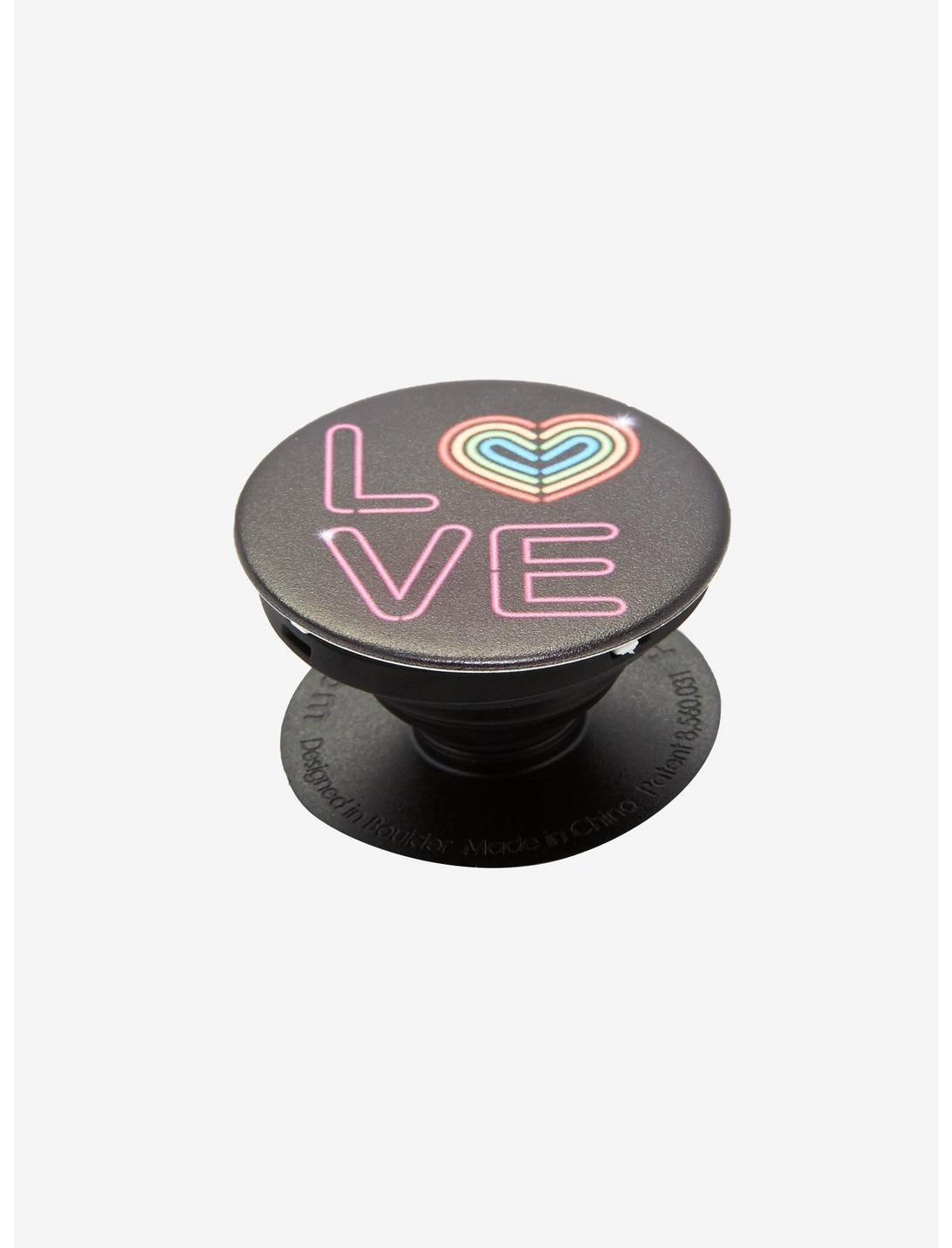 PopSockets Neon Love Phone Grip & Stand, , hi-res