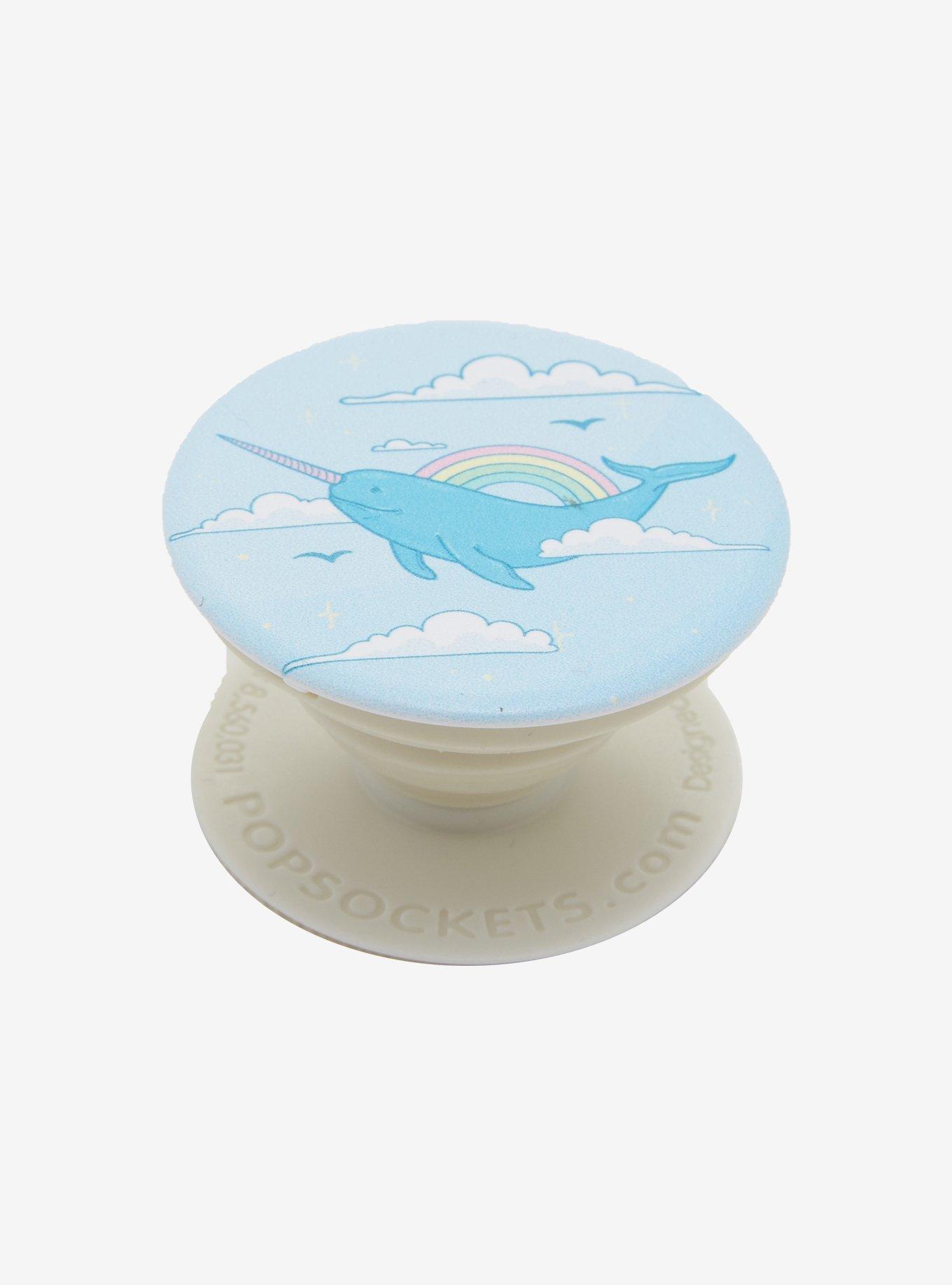 PopSockets Narwhal Rainbow Phone Grip & Stand, , hi-res