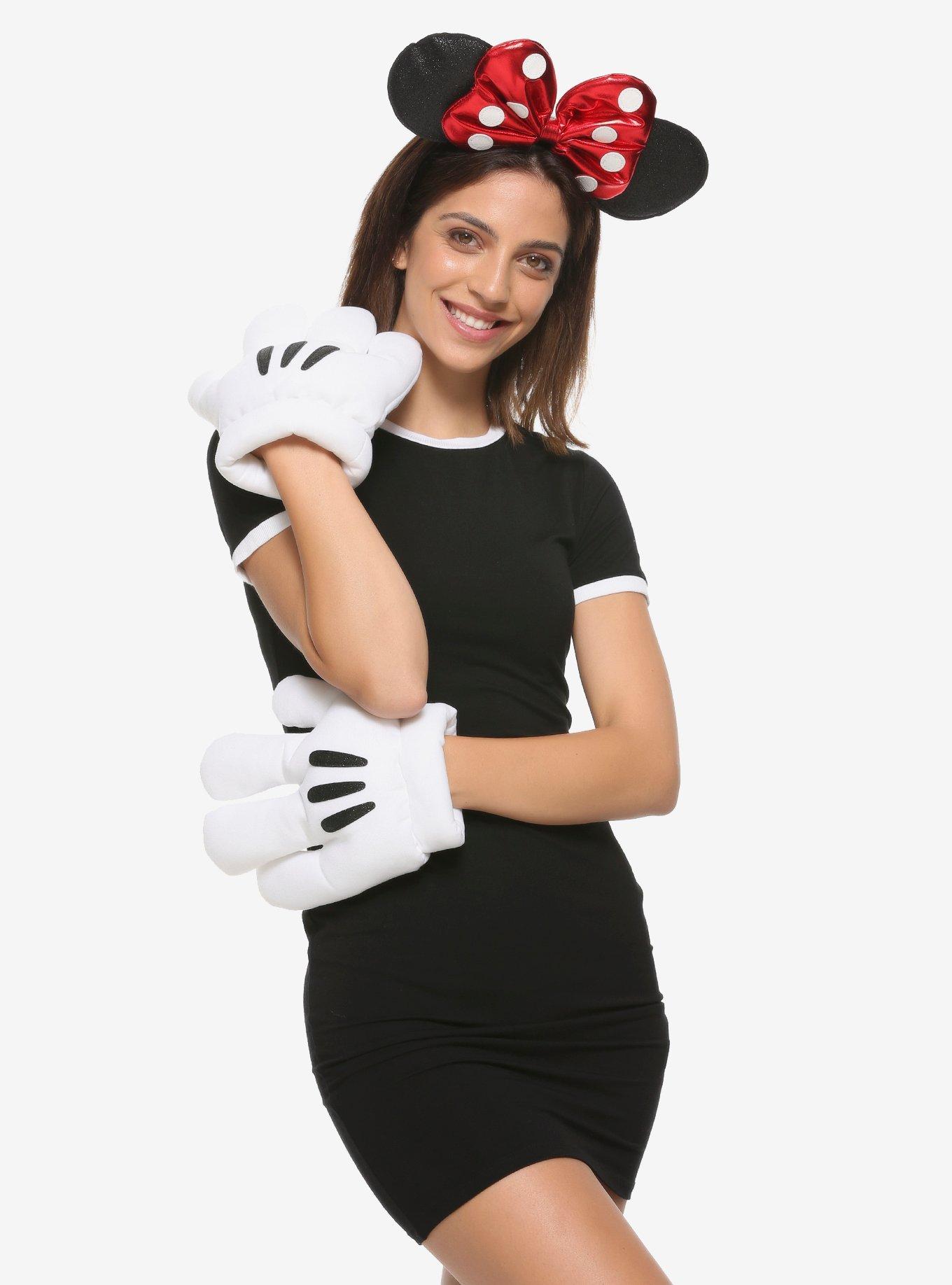 Disney Minnie Mouse Glitter Ears & Gloves Costume Kit | Hot Topic