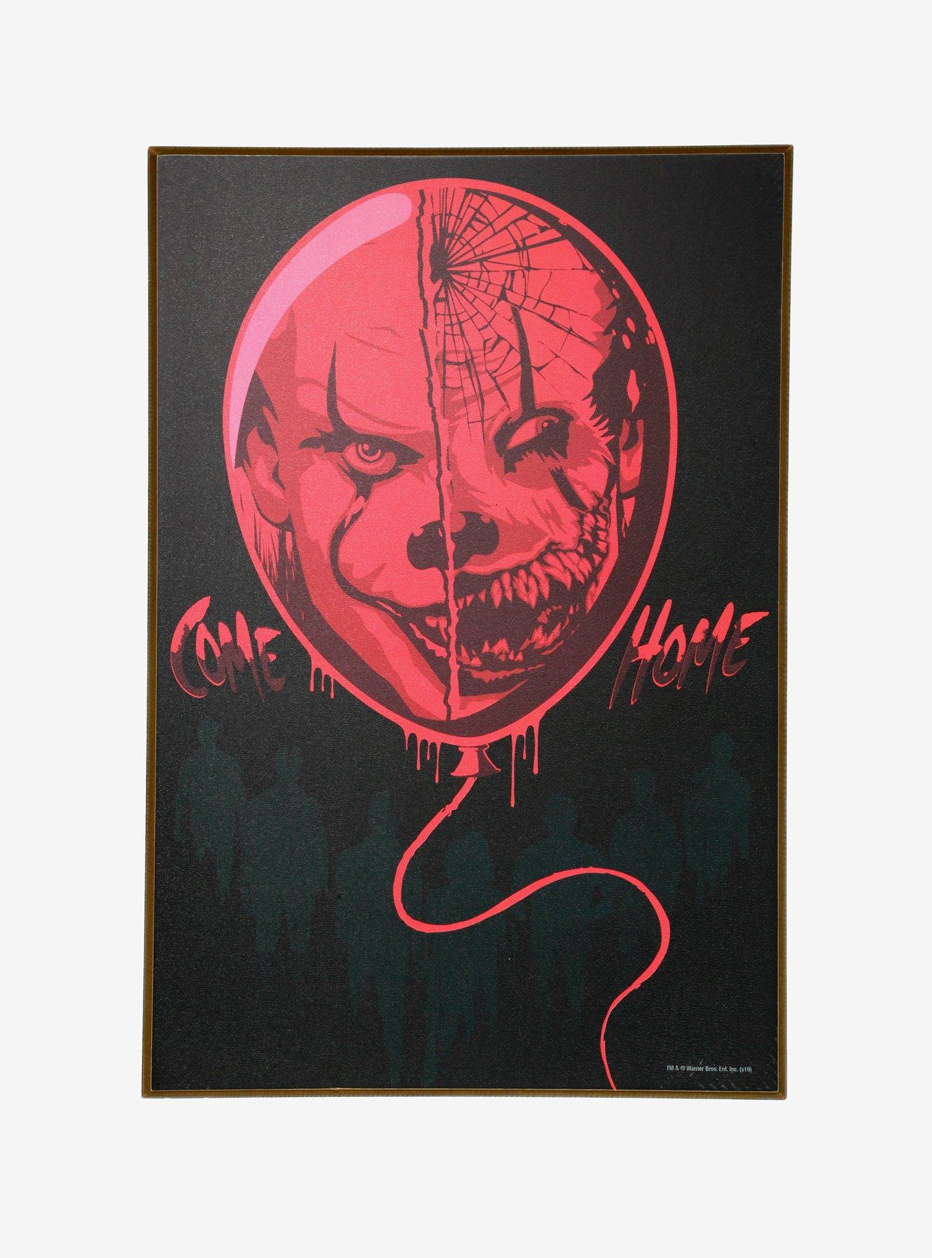 IT Chapter Two Pennywise Balloon Wood Wall Art, , hi-res