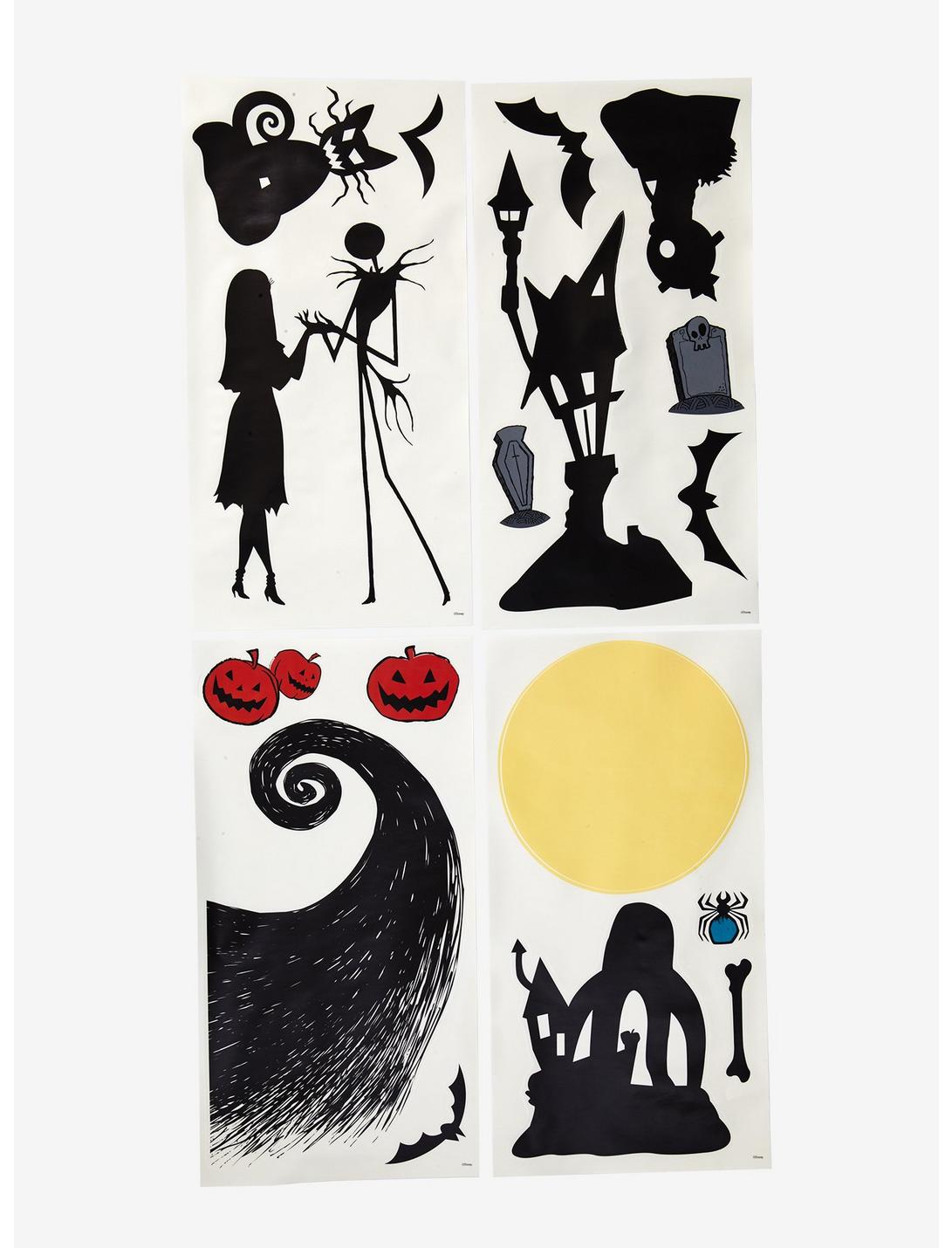 The Nightmare Before Christmas Silhouette Wall Decals, , hi-res