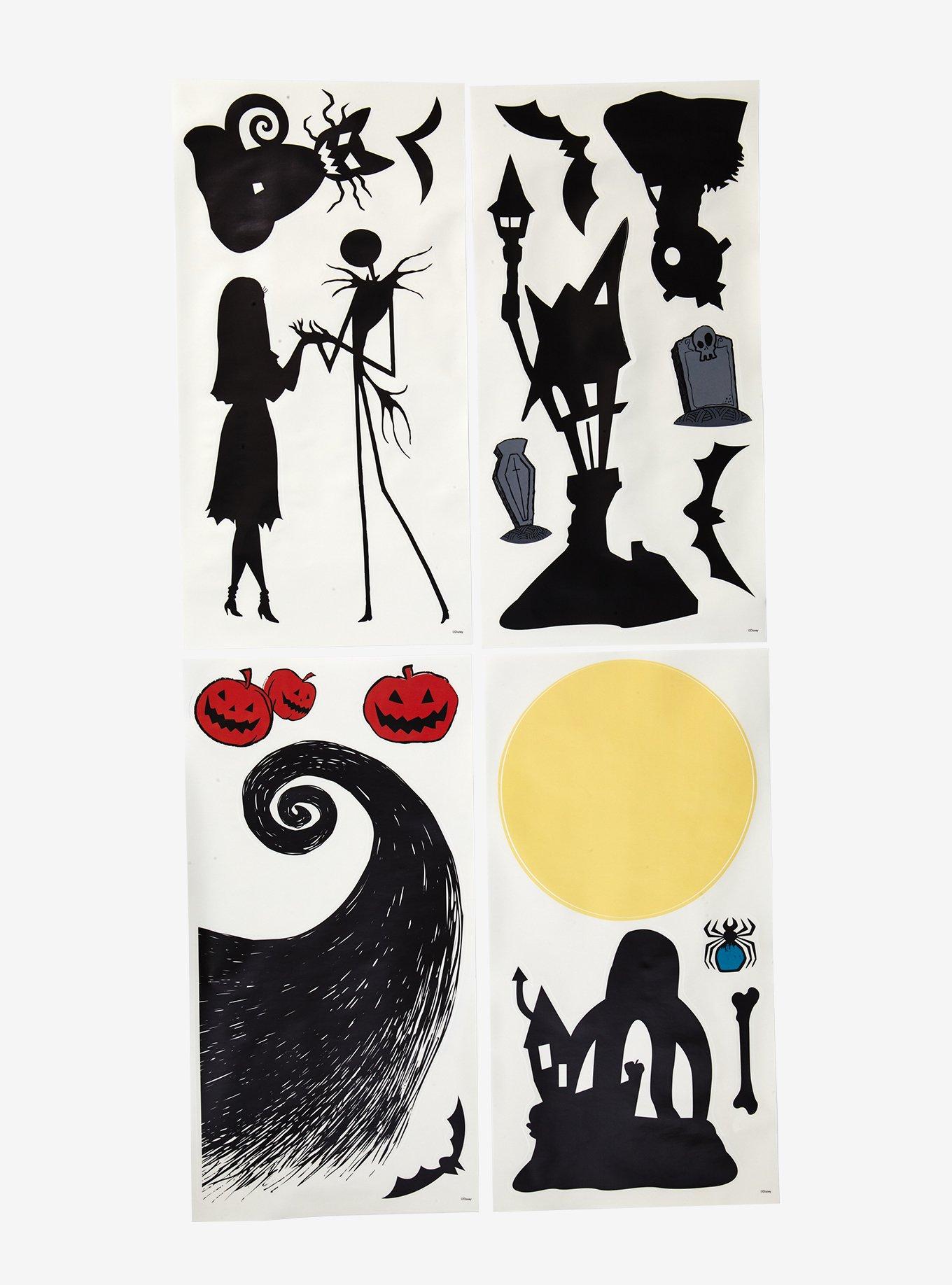 The Nightmare Before Christmas Silhouette Wall Decals, , hi-res