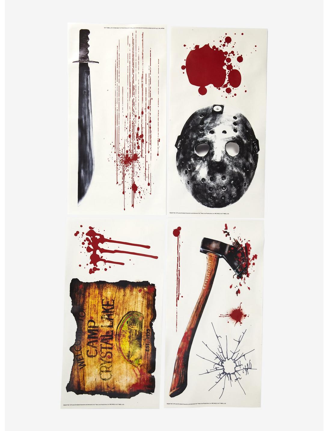 RoomMates Friday The 13th Wall Decal Set, , hi-res
