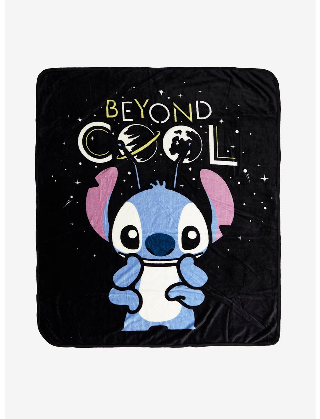 Disney Lilo & Stitch Beyond Cool Plush Throw Blanket, , hi-res