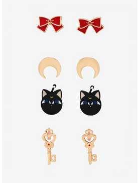 Sailor Moon Chibi Moon Stud Earring Set, , hi-res
