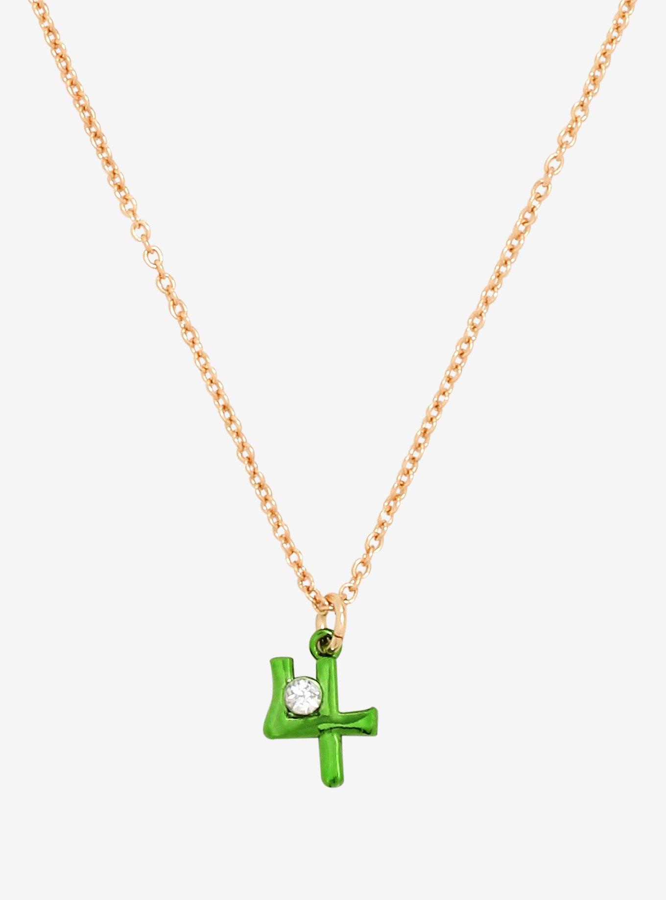 Sailor Moon Sailor Jupiter Dainty Symbol Necklace, , hi-res