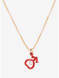 Sailor Moon Sailor Mars Dainty Symbol Necklace, , hi-res
