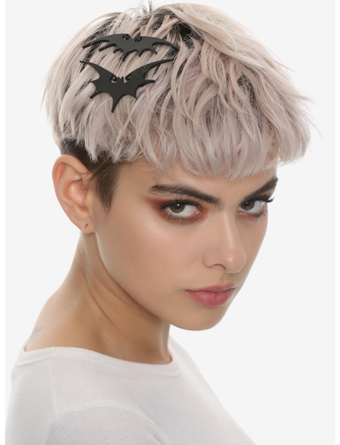 The Nightmare Before Christmas Bat Hair Clip Set, , hi-res