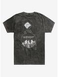 Weezer Black Album Mineral Wash T-Shirt, BLACK, hi-res