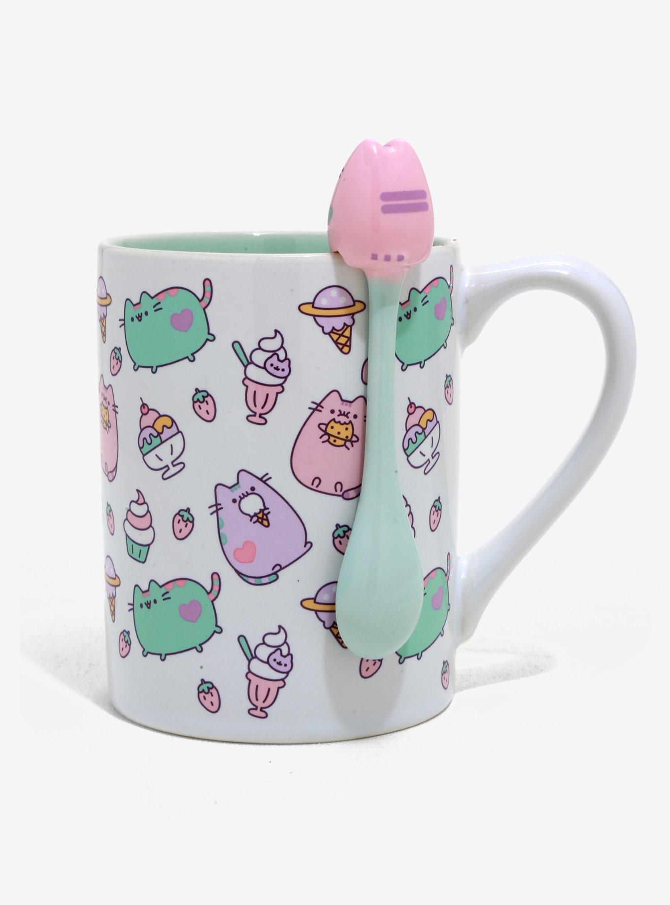 Pusheen Sweets Mug & Spoon Set, , hi-res