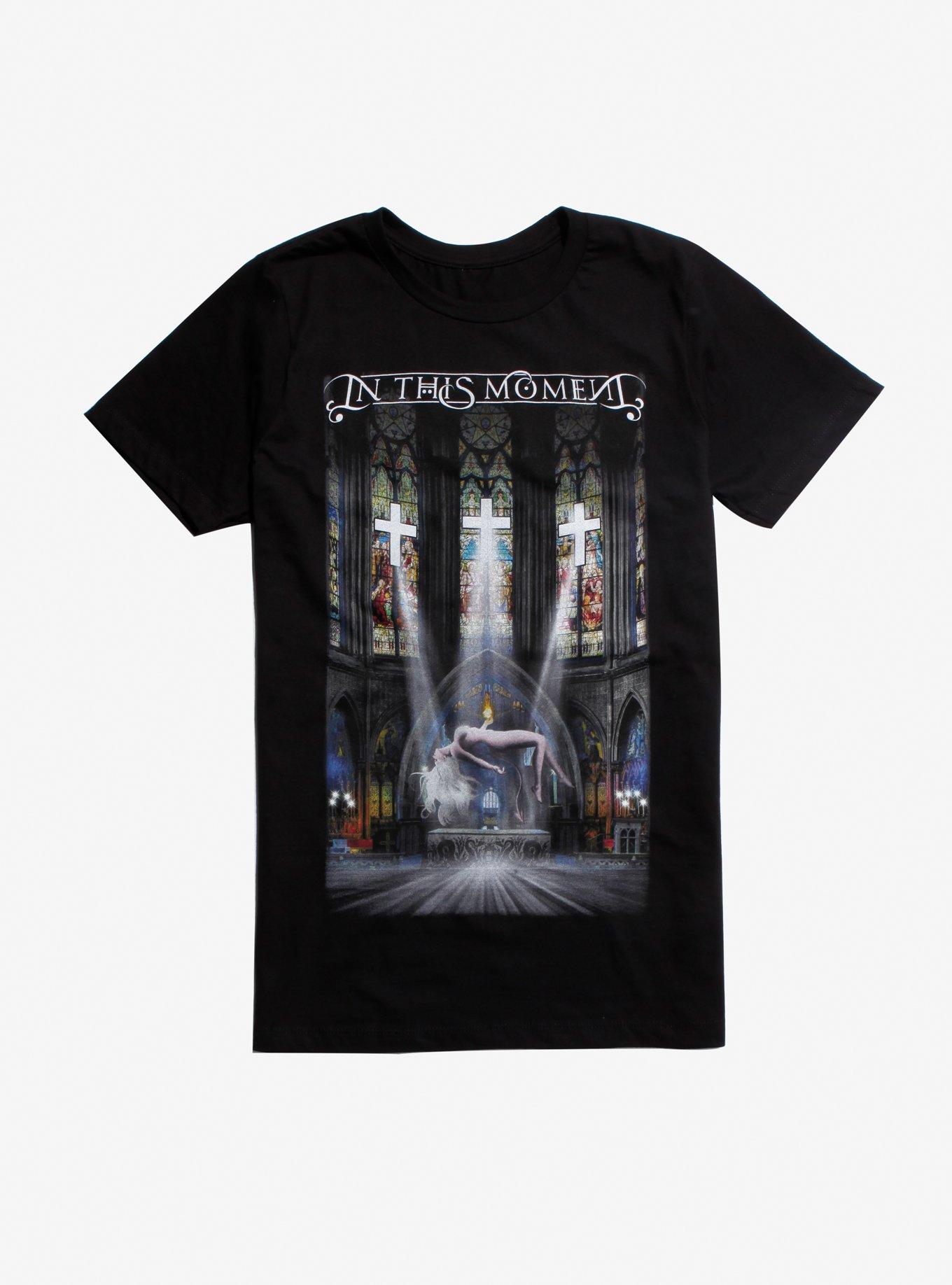 In this moment half sales god half devil shirt