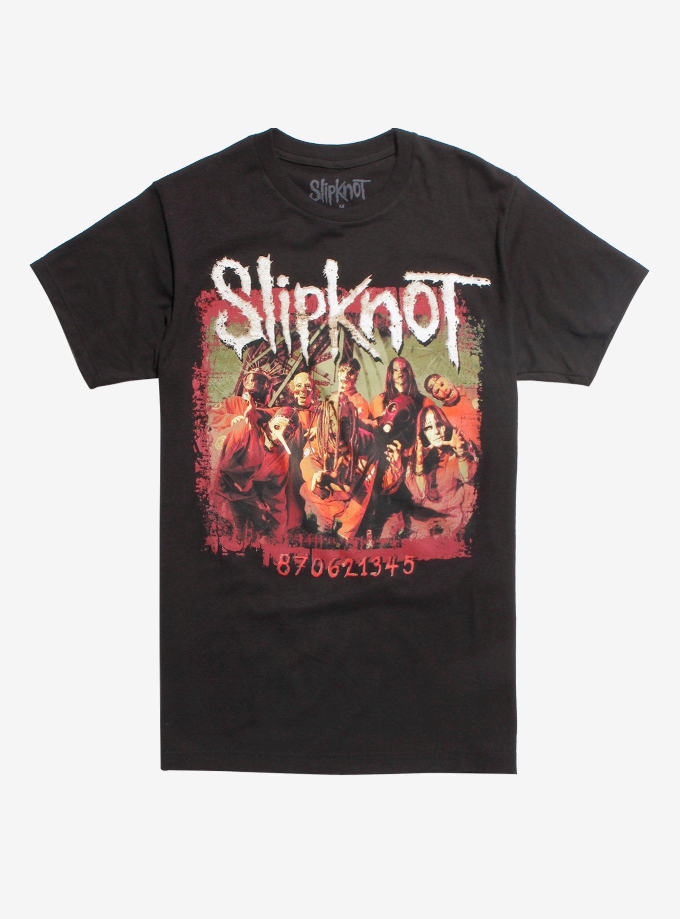 Slipknot 870621345 T-Shirt, BLACK, hi-res