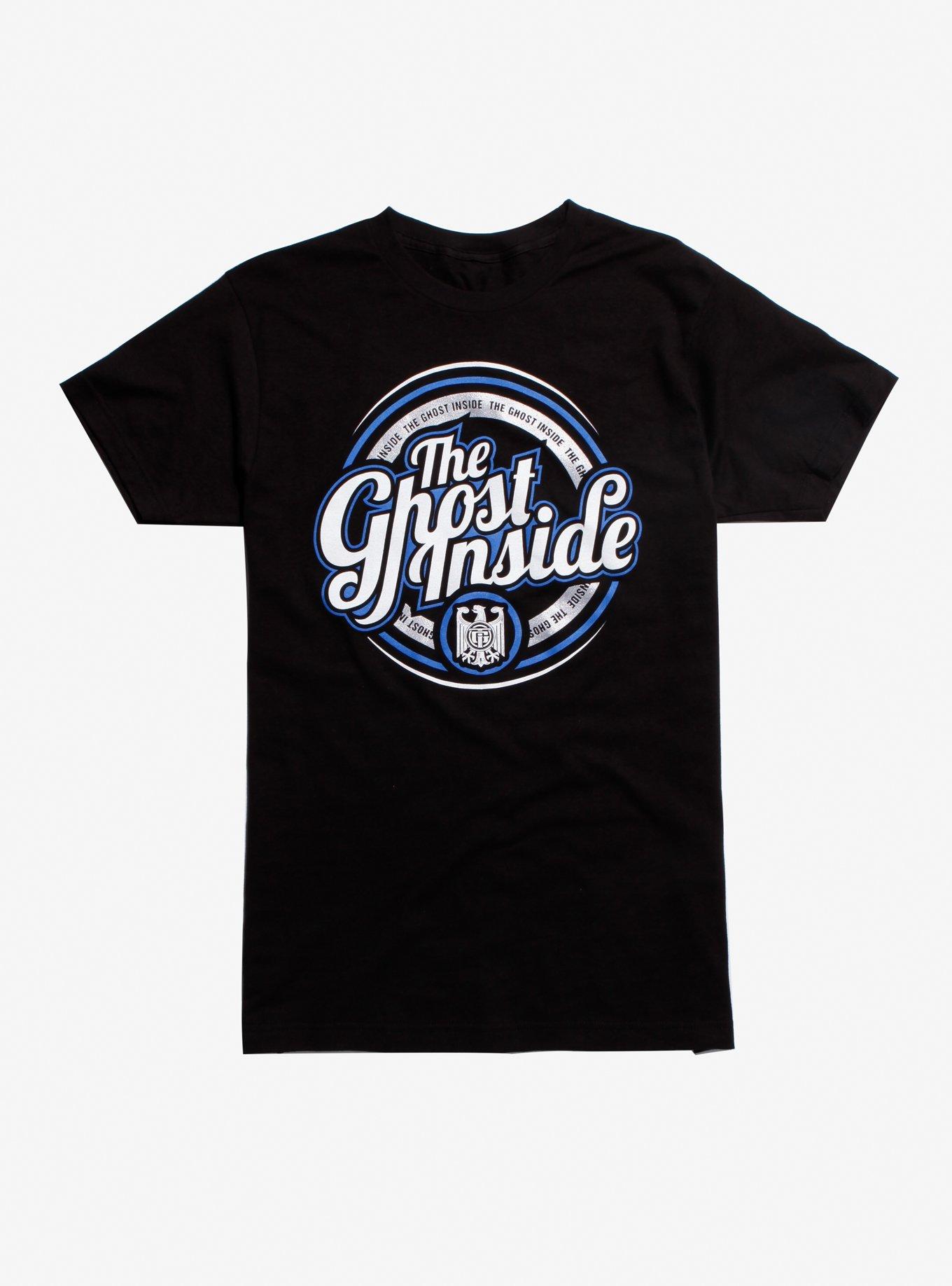 The Ghost Inside Seal Logo T-Shirt, BLACK, hi-res view 1