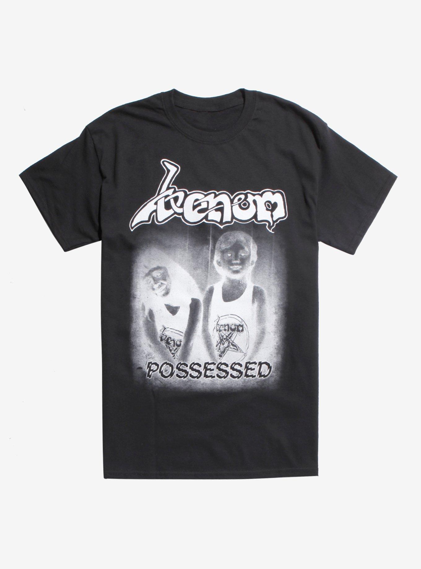 Venom Possessed Album Cover T-Shirt, BLACK, hi-res