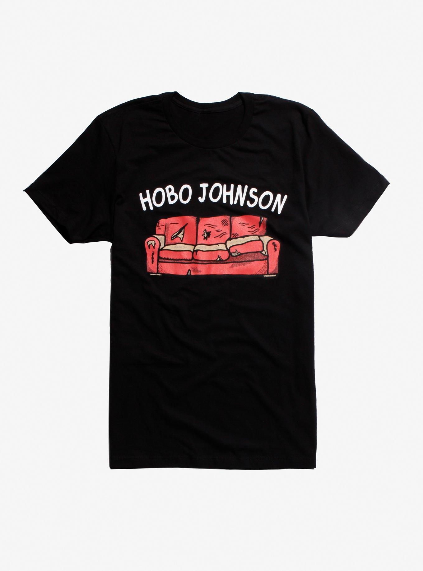 Hobo Johnson Couch T-Shirt, BLACK, hi-res